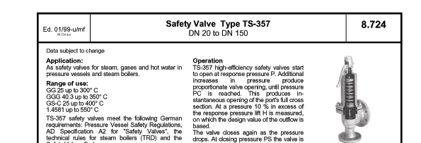 Safety valve